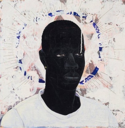 Kerry Jame Marshall. Lost boys AKA Black Johnny, 1993. Cortesía del artista. Galería Jack Shainman, NY, y Koplin Del Rio, CA